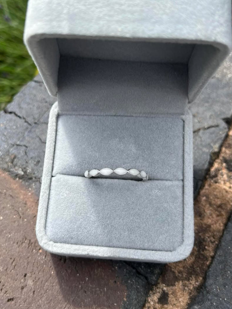 The Half Marquise Ring