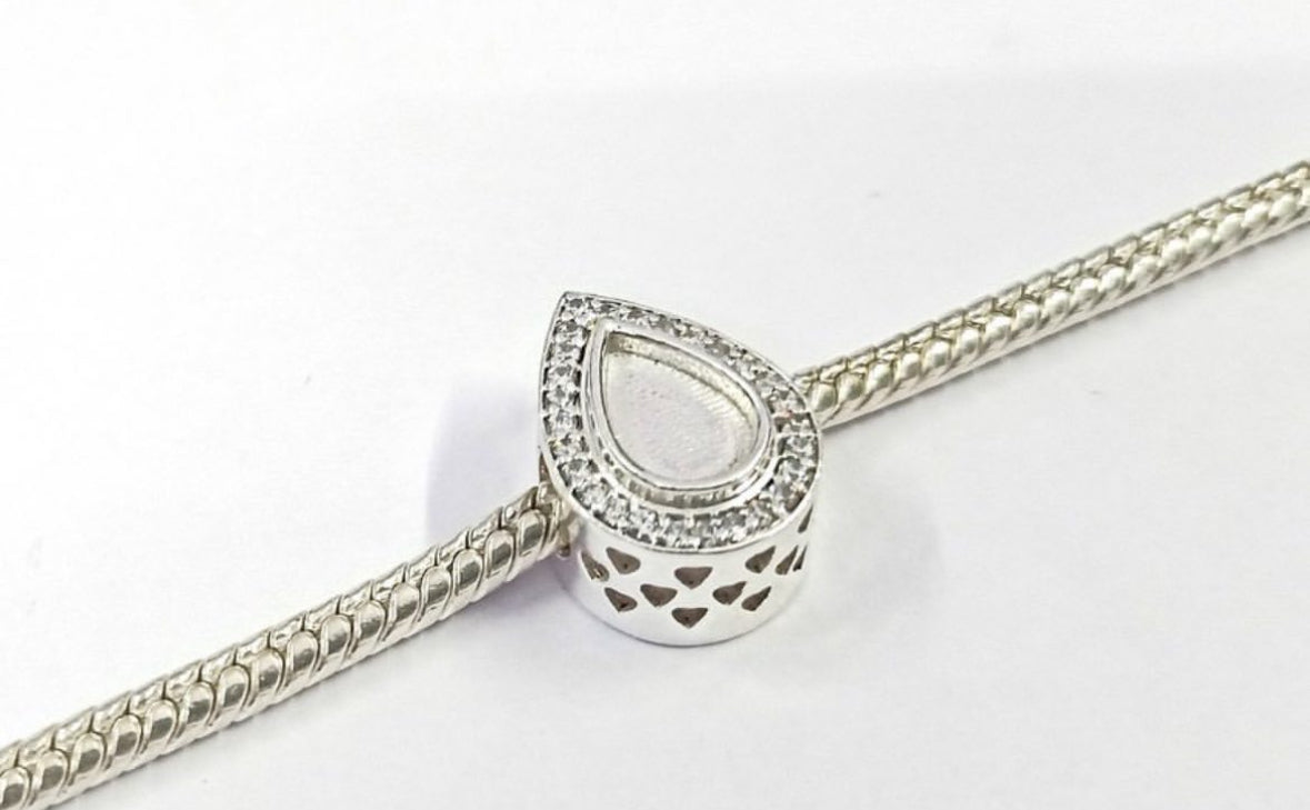 Pear Bracelet Charm