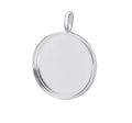 Simple Round Pendant 12mm