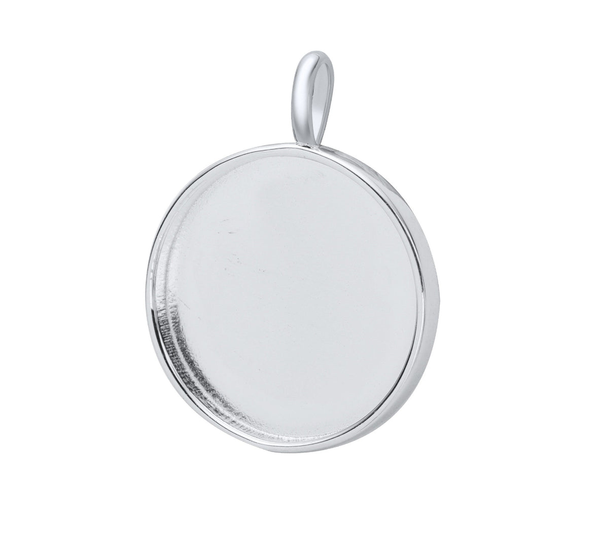 Simple Round Pendant 12mm