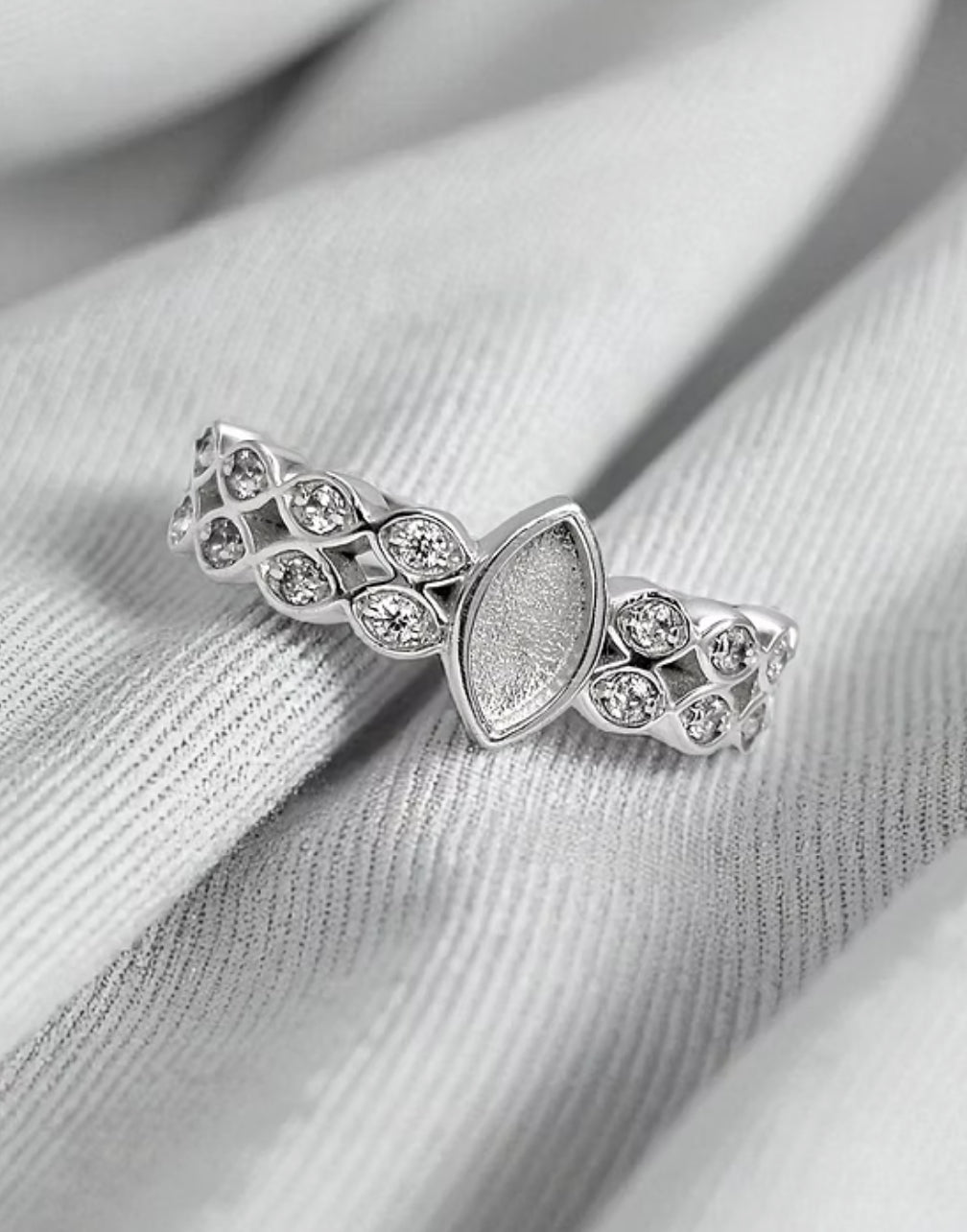 Double Marquise Band Ring