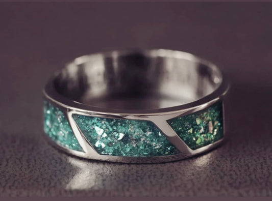 Mens Half Channel Ring