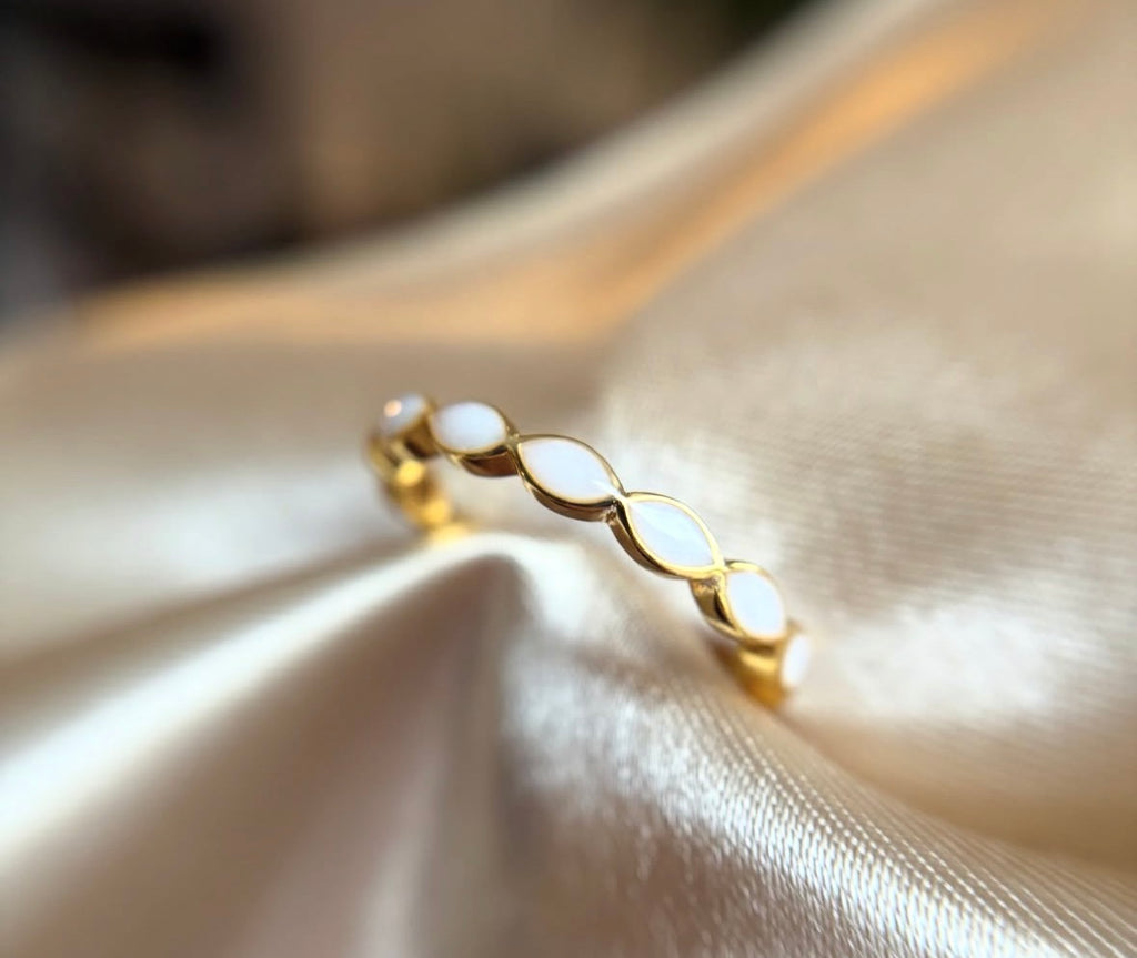 The Half Marquise Ring