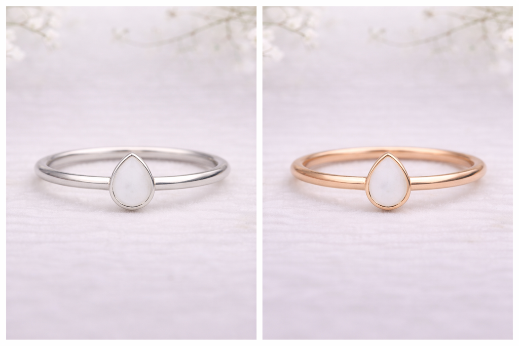 The Simple Pear Ring