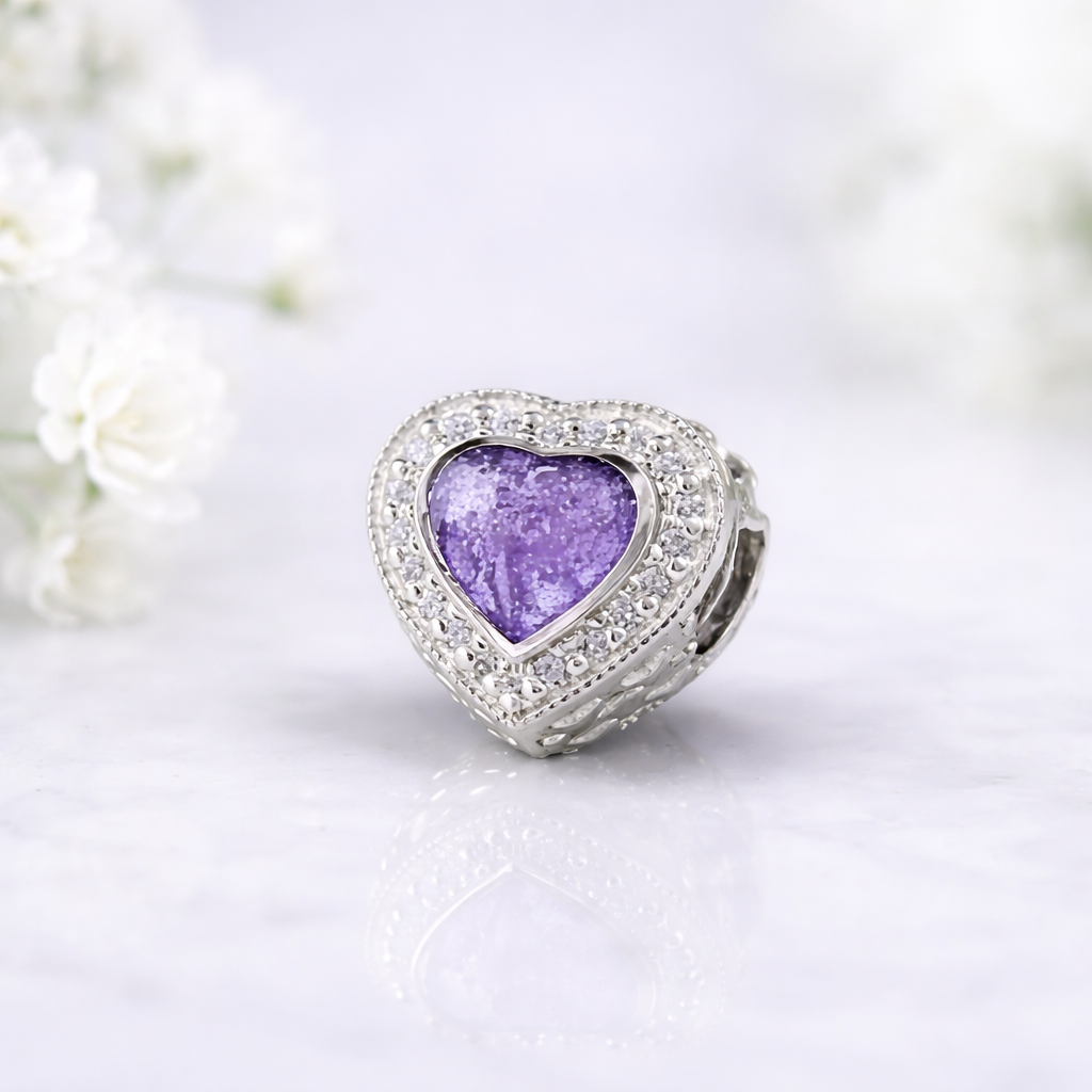 Heart Bracelet Charm