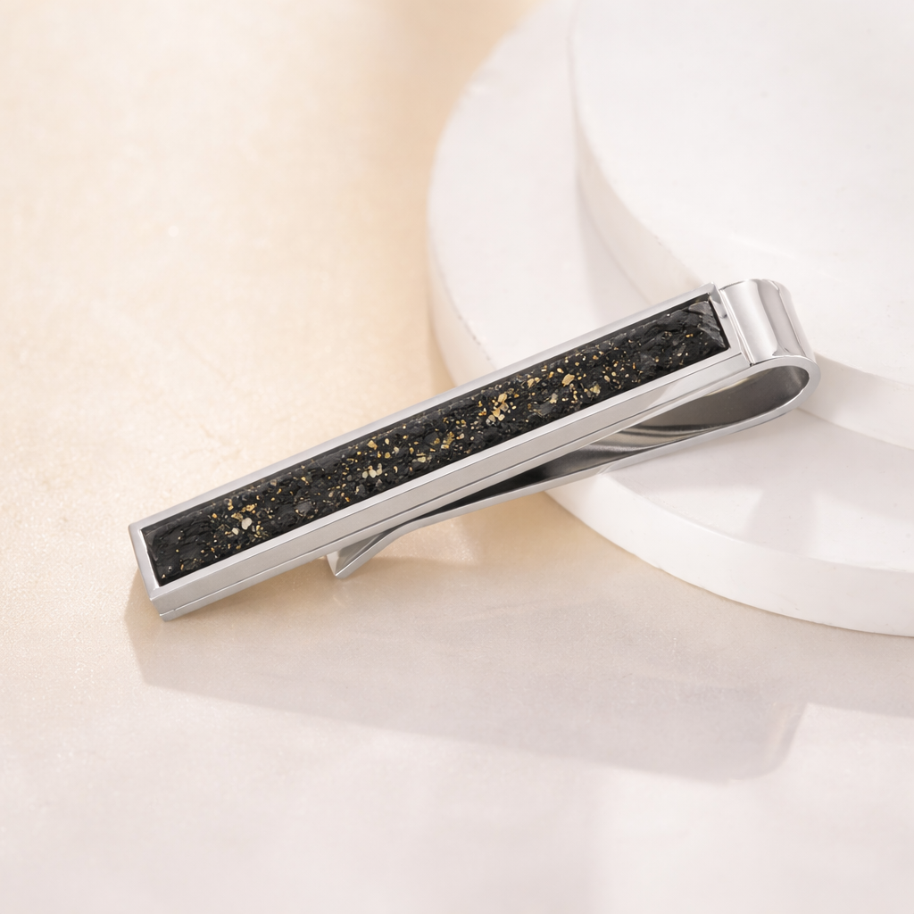Rectangle Keepsake Tie Clip