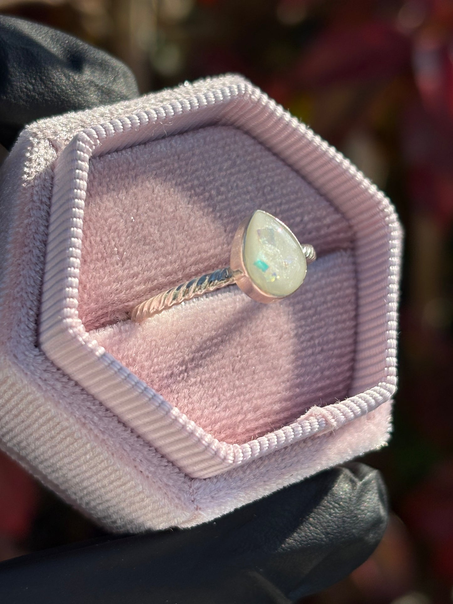 The Twisted Pear Ring