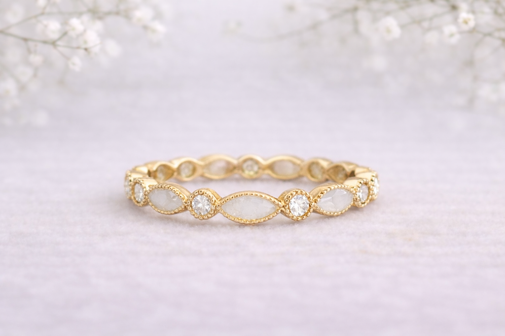 Solid Gold Full Eternity Ring