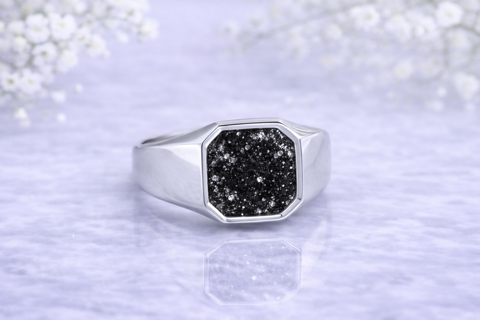 Mens Square Ring