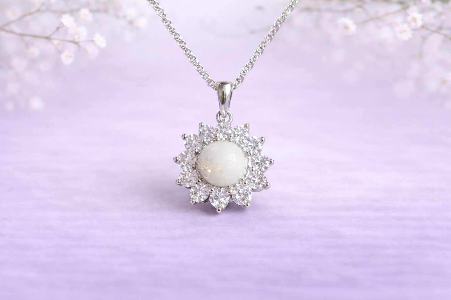 Crown Round Necklace