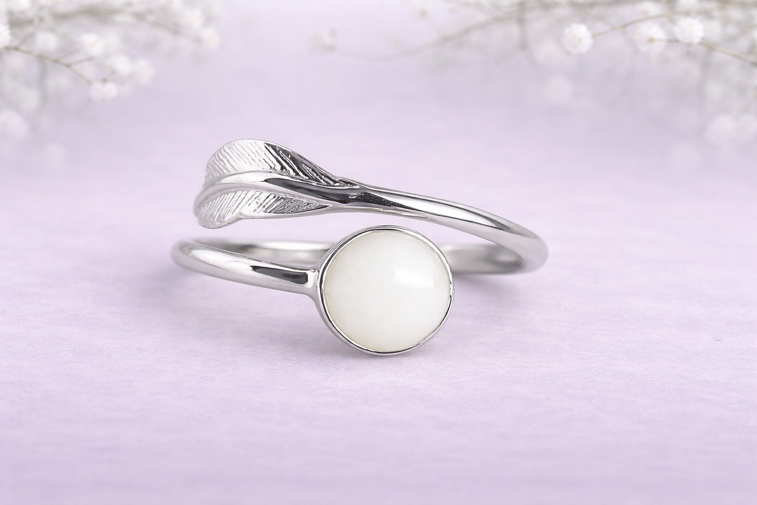 The Forever Feather Ring