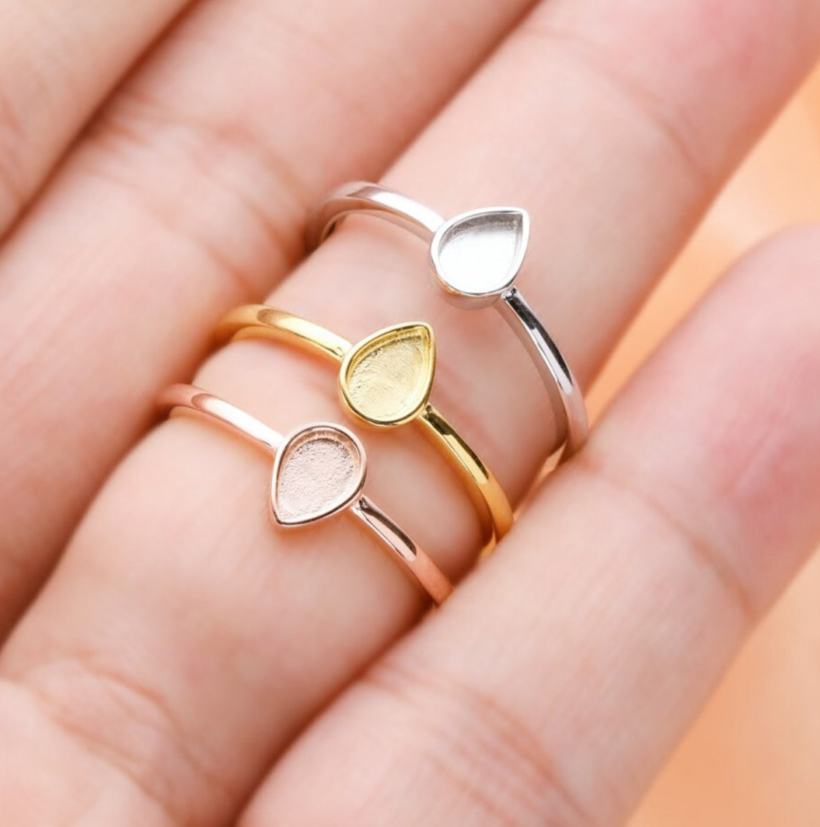 The Simple Pear Ring