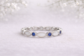 Full Multiple Birthstone Eternity Ring