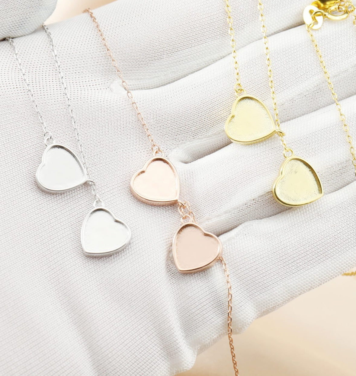 Twin Heart Necklace