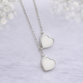 Twin Heart Necklace