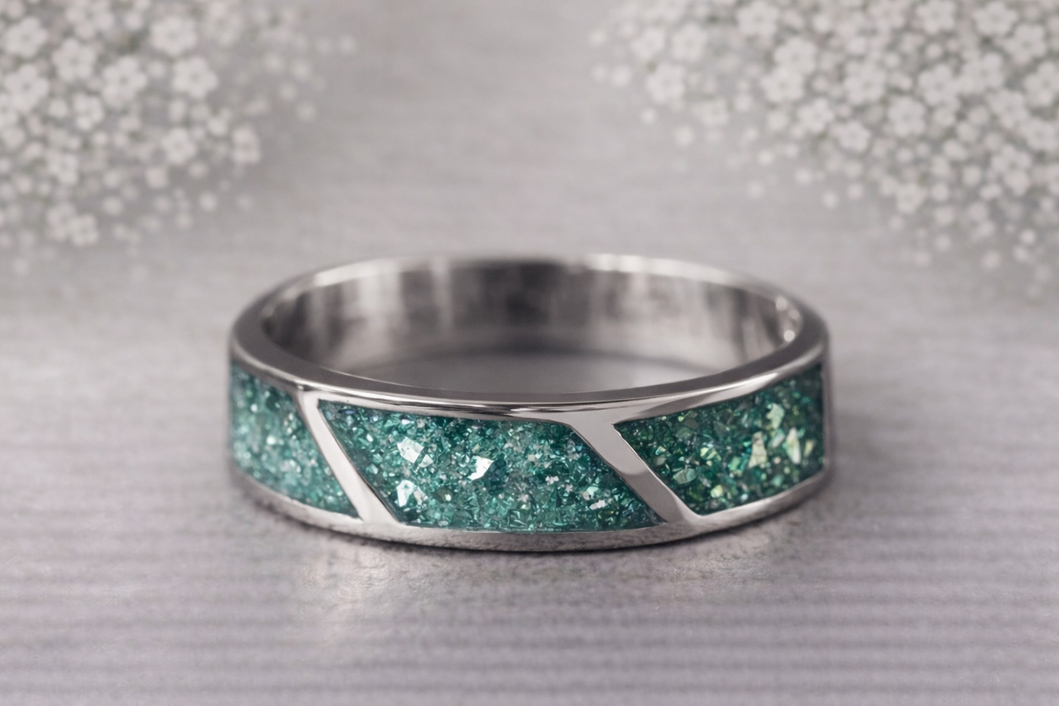 Mens Half Channel Ring