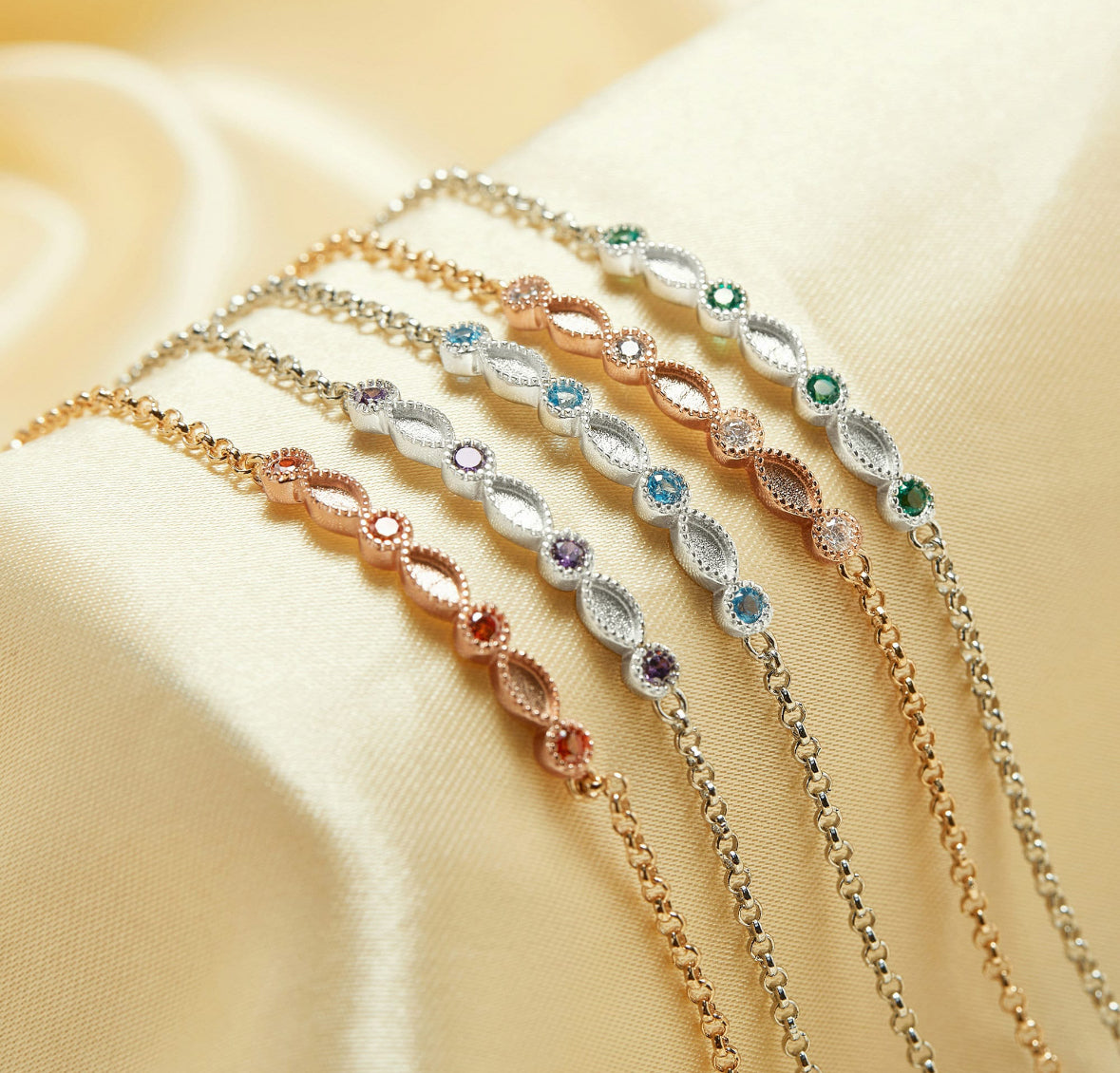 The Eternity Birthstone Bracelet