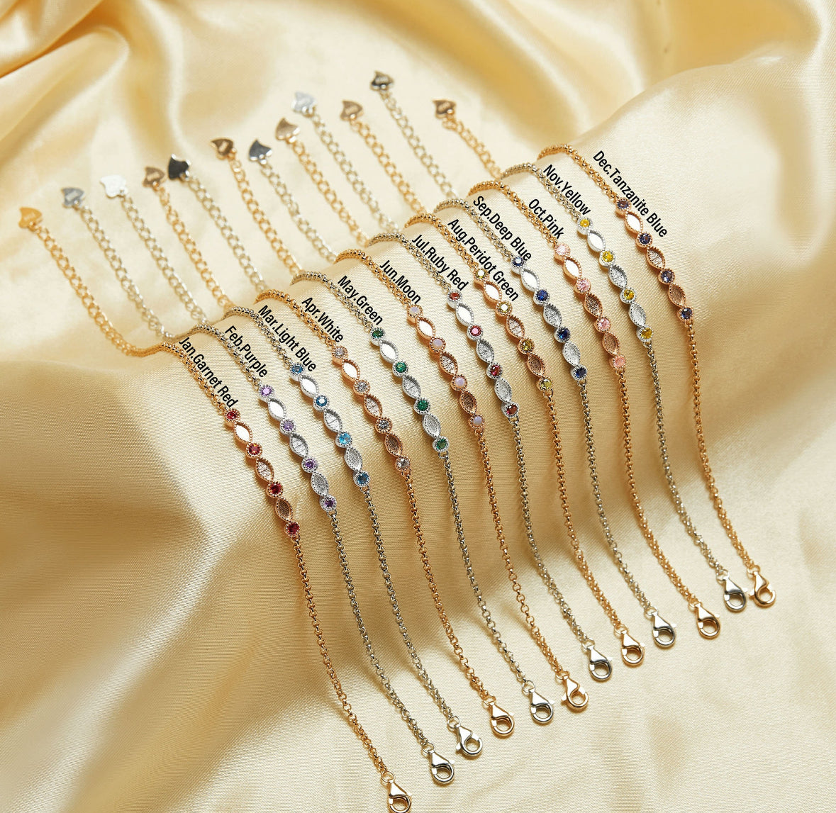The Eternity Birthstone Bracelet