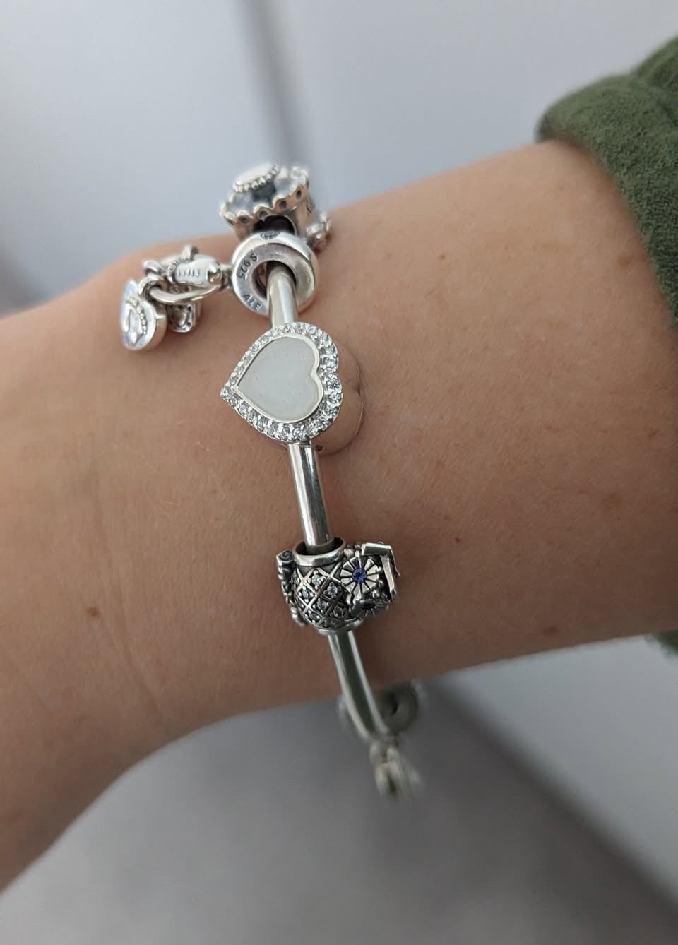 Heart Bracelet Charm