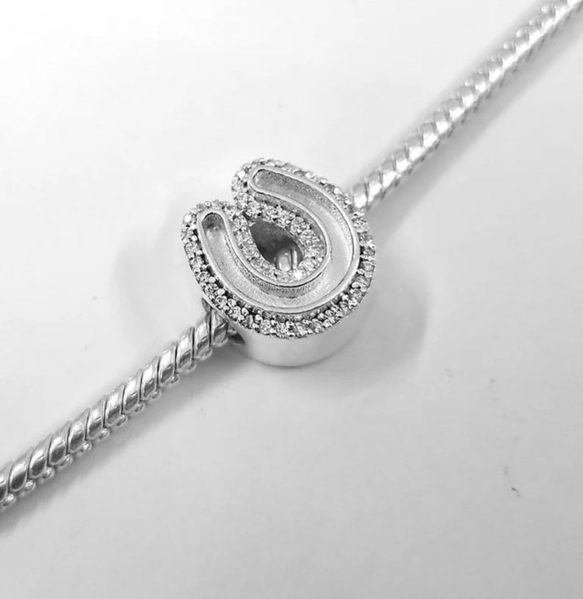 Horseshoe  Bracelet Charm