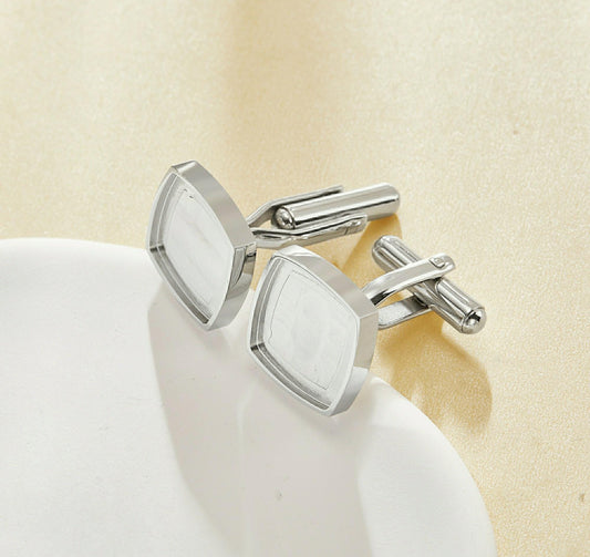 BREASTMILK KEEPSAKE CUFFLINKS MENS CREMATION ASHES