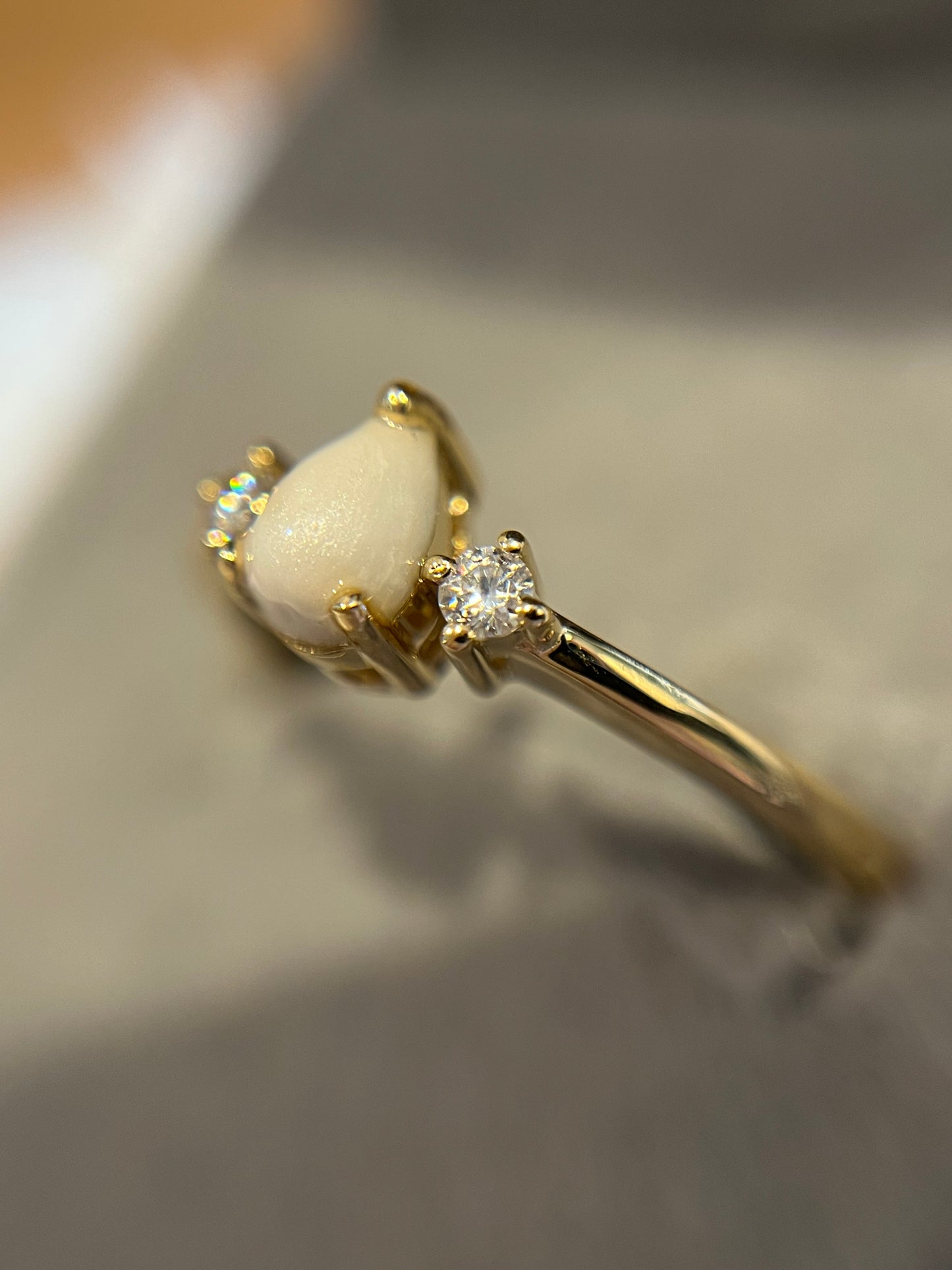 GOLD BREASTMILK KEEPSAKE RING
