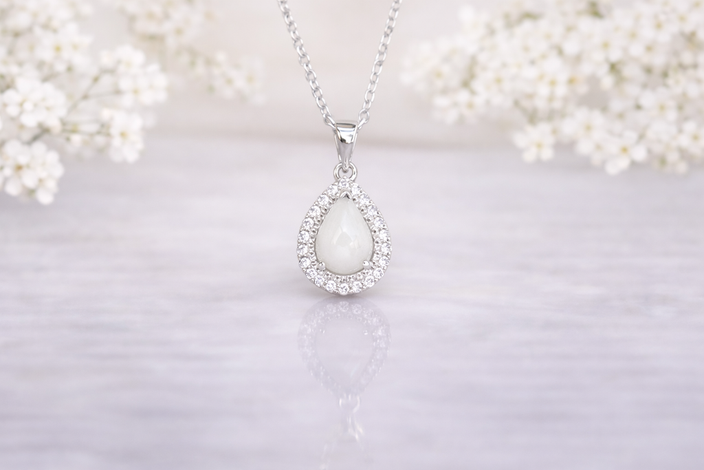 The Double Halo Necklace