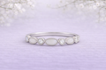 Half Birthstone Eternity Ring