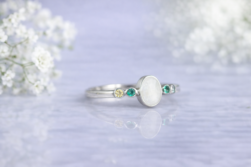 The Solid Gold Evermore Ring