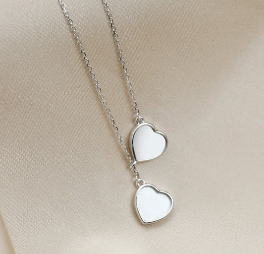 Twin Heart Necklace