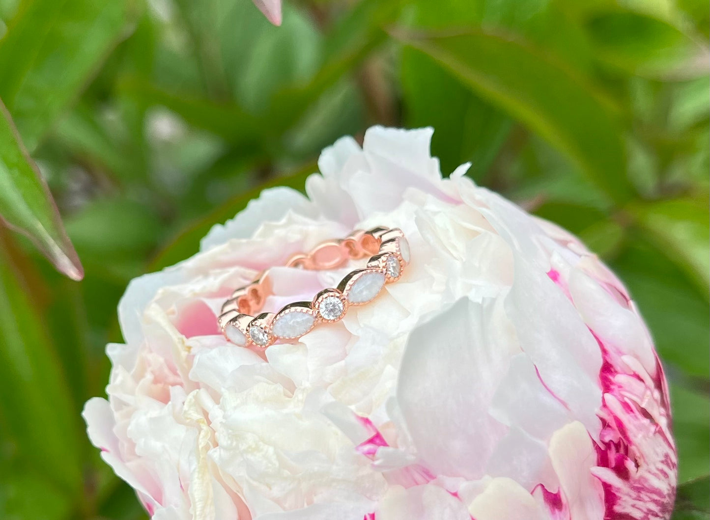 Full Birthstone Eternity Ring