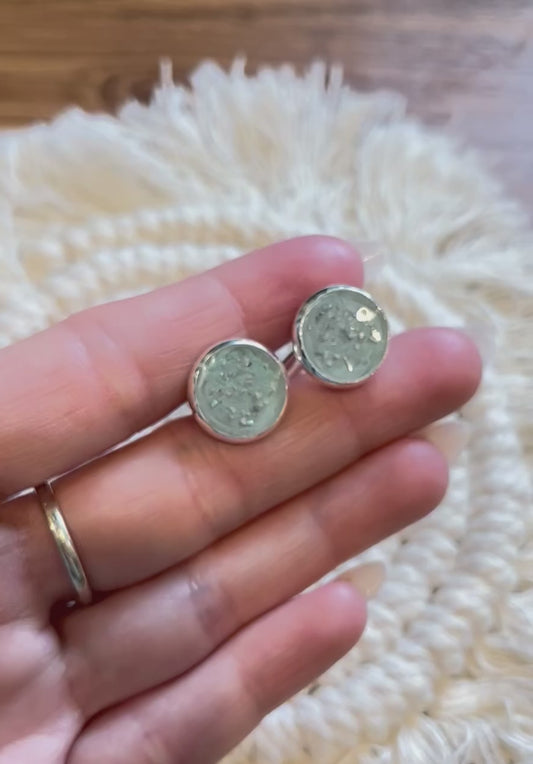 Round Keepsake Cufflinks
